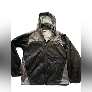 Columbia Charcoal Gray Windbreaker
